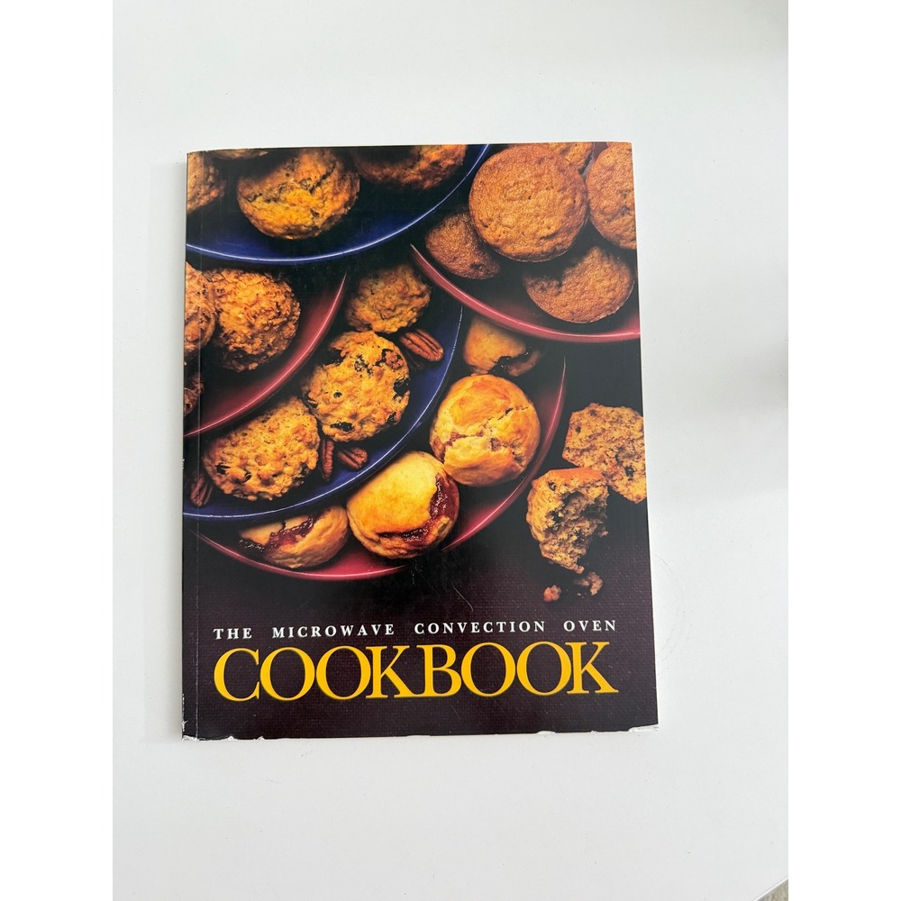 The Microwave Convection Oven Cookbook Vintage Softcover Recipes Guide 49-8636-1